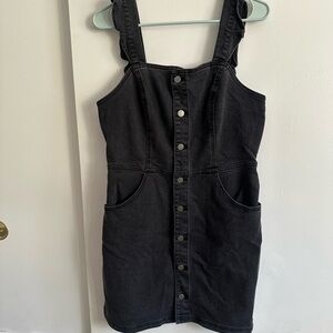 Tinseltown Black Denim Dress